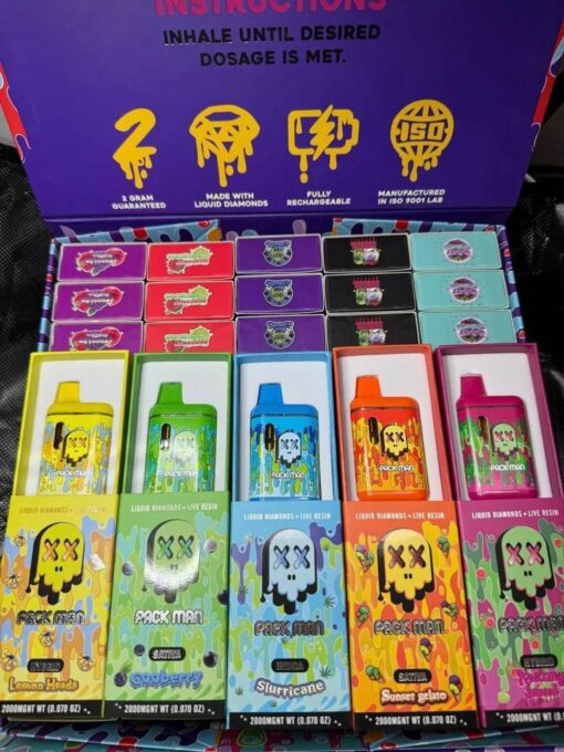 Packman live resins 2g disposables